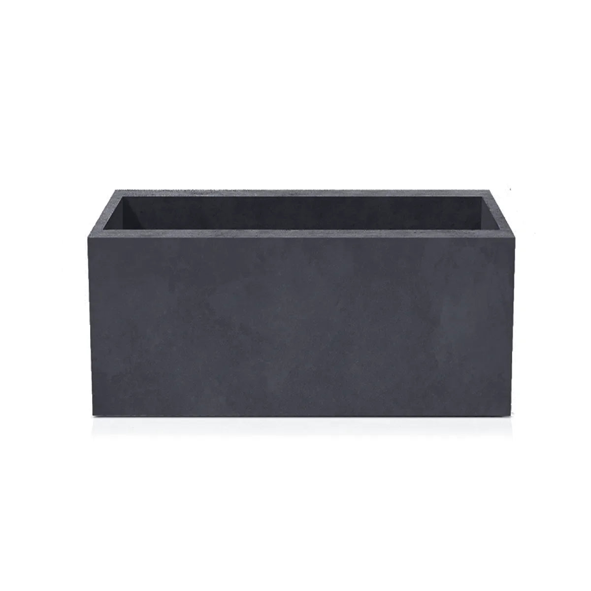Outdoor Concrete Planters - Rectangle 50x120x50 cm on white background Decormania.eu